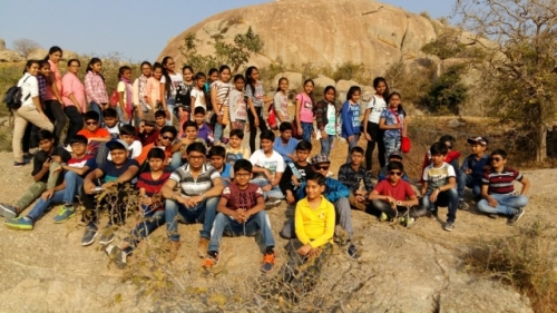 Annual Trip to Taranga Hills class VI