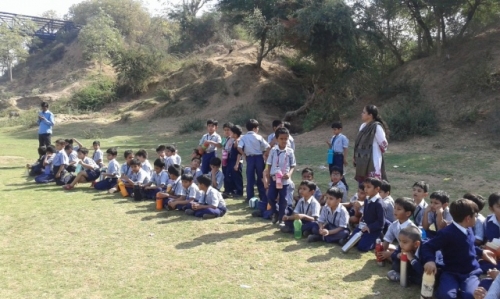 Annual Trip to Vasad Ravines classes 1&2 on 21st Feb.2015