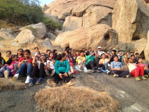 Annual Trip to Taranga Hills for class VI from 25th Oct-27th Oct. 2015